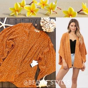 🌴🔆RIP CURL- SAFARI SUN KIMONO COVER UP🔆🌴